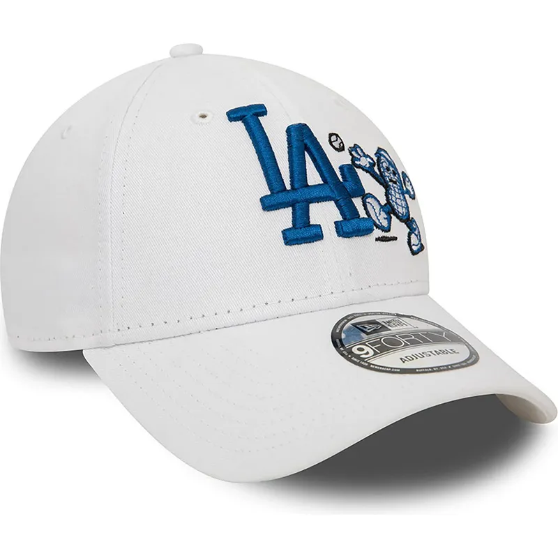 lippikset-kaareva-valkoinen-saadettava-nauha-9forty-food-character-los-angeles-dodgers-mlb-new-era lippikset-kaareva-valkoinen-saadettava-nauha-9forty-food-character-los-angeles-dodgers-mlb-new-era