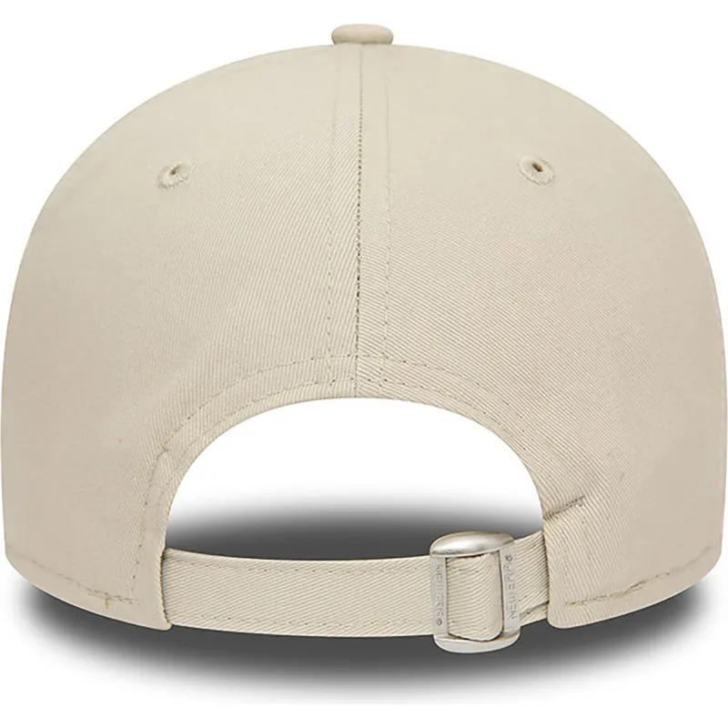 lippikset-kaareva-beige-saadettava-nauha-9forty-team-outline-new-york-yankees-mlb-new-era