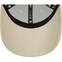 lippikset-kaareva-beige-saadettava-nauha-9forty-team-outline-new-york-yankees-mlb-new-era