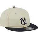 lippikset-littea-beige-saadettava-nauha-9fifty-retro-crown-denim-new-york-yankees-mlb-new-era
