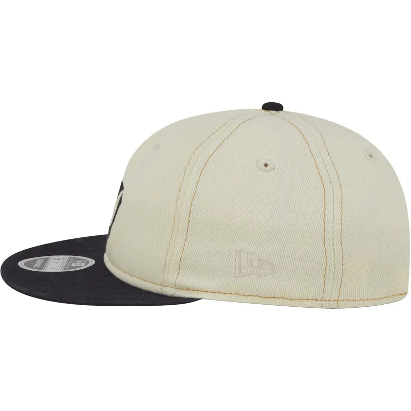 lippikset-littea-beige-saadettava-nauha-9fifty-retro-crown-denim-new-york-yankees-mlb-new-era