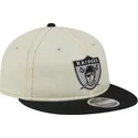 lippikset-littea-beige-saadettava-nauha-9fifty-retro-crown-denim-oakland-raiders-nfl-new-era