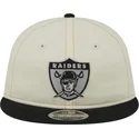 lippikset-littea-beige-saadettava-nauha-9fifty-retro-crown-denim-oakland-raiders-nfl-new-era