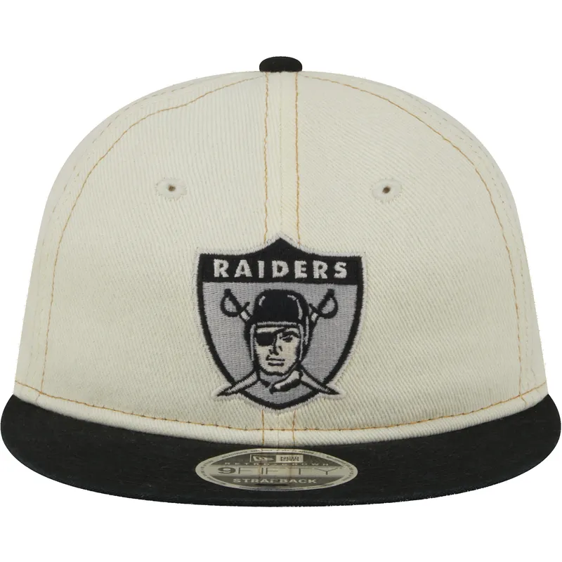 lippikset-littea-beige-saadettava-nauha-9fifty-retro-crown-denim-oakland-raiders-nfl-new-era