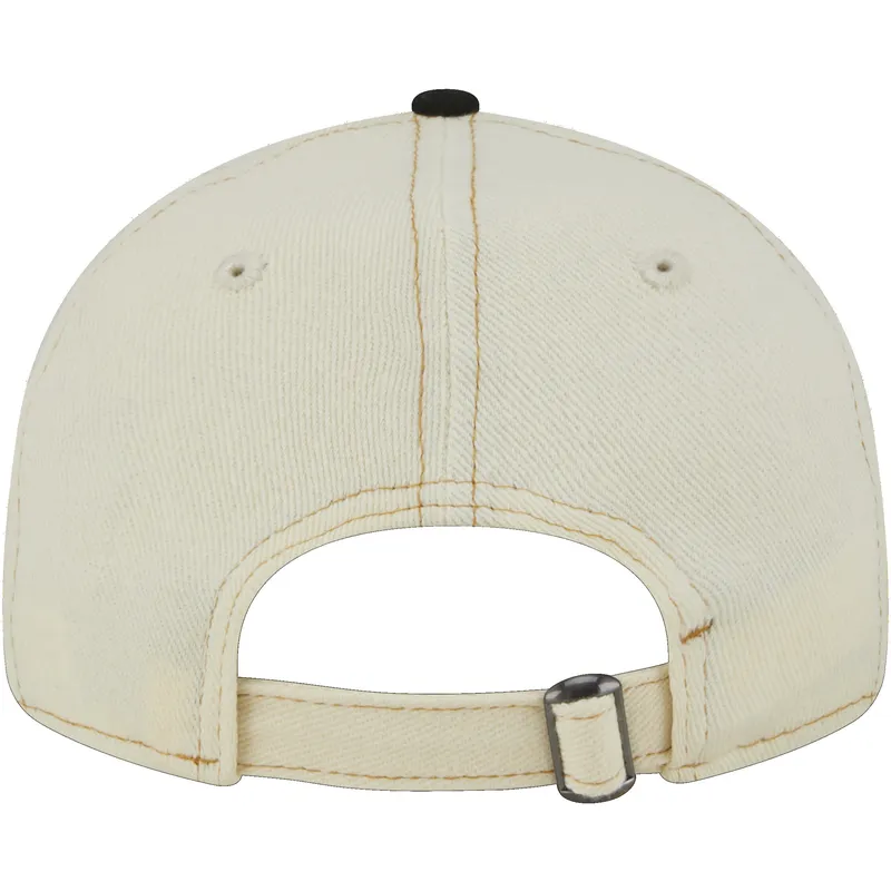 lippikset-littea-beige-saadettava-nauha-9fifty-retro-crown-denim-oakland-raiders-nfl-new-era
