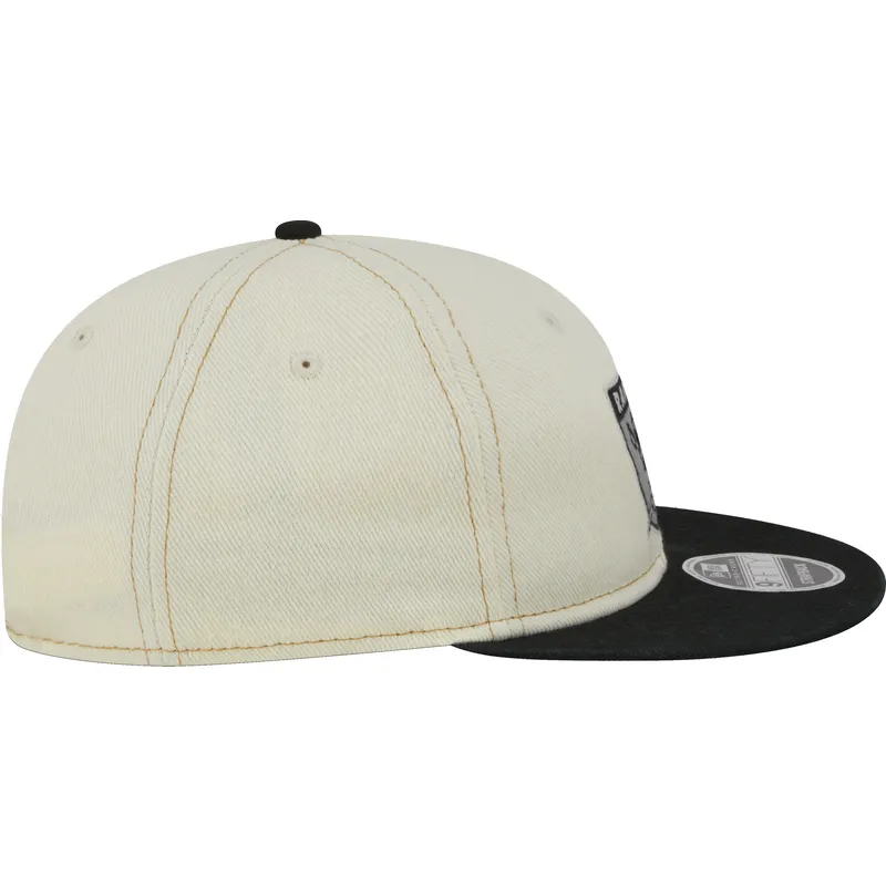 lippikset-littea-beige-saadettava-nauha-9fifty-retro-crown-denim-oakland-raiders-nfl-new-era
