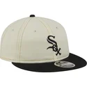 lippikset-littea-beige-snapback-9fifty-retro-crown-denim-chicago-white-sox-mlb-new-era
