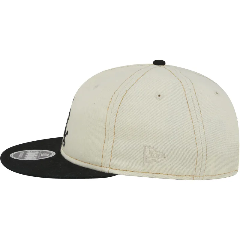 lippikset-littea-beige-snapback-9fifty-retro-crown-denim-chicago-white-sox-mlb-new-era