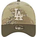 lippikset-kaareva-maastokuvio-snapback-9forty-a-frame-two-tone-tiger-los-angeles-dodgers-mlb-new-era