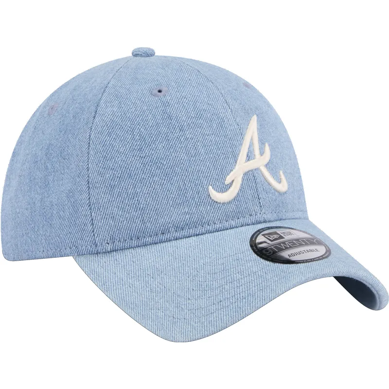 lippikset-kaareva-sininen-saadettava-nauha-9twenty-washed-denim-atlanta-braves-mlb-new-era lippikset-kaareva-sininen-saadettava-nauha-9twenty-washed-denim-atlanta-braves-mlb-new-era