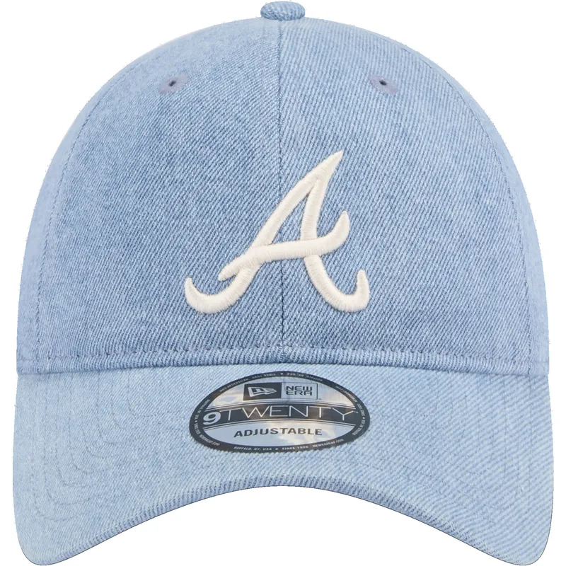 lippikset-kaareva-sininen-saadettava-nauha-9twenty-washed-denim-atlanta-braves-mlb-new-era lippikset-kaareva-sininen-saadettava-nauha-9twenty-washed-denim-atlanta-braves-mlb-new-era