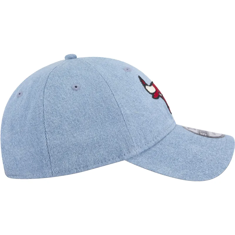lippikset-kaareva-sininen-saadettava-nauha-9twenty-washed-denim-chicago-bulls-nba-new-era