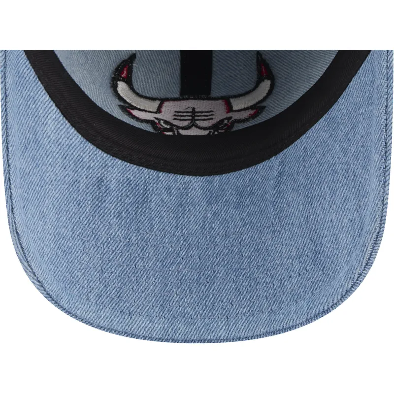 lippikset-kaareva-sininen-saadettava-nauha-9twenty-washed-denim-chicago-bulls-nba-new-era