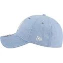lippikset-kaareva-sininen-saadettava-nauha-9twenty-washed-denim-new-york-yankees-mlb-new-era
