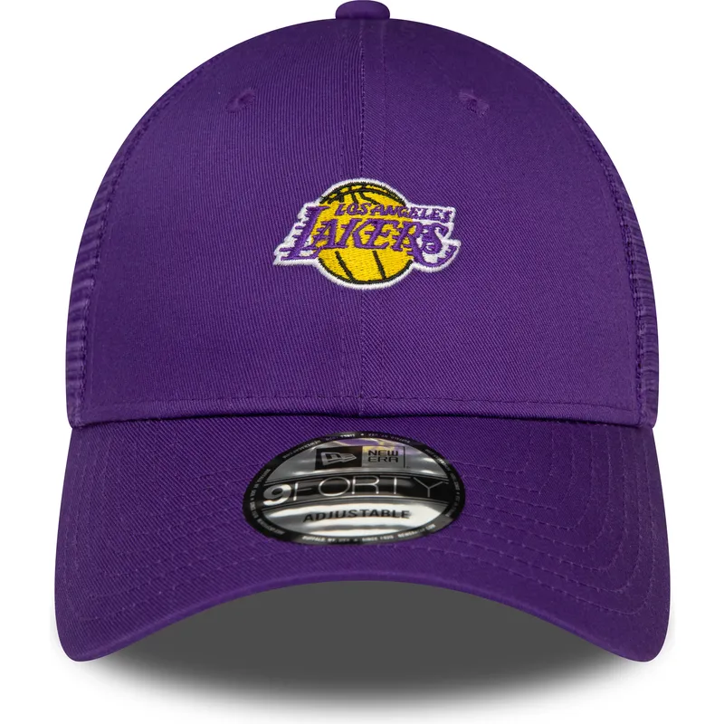 lippikset-kaareva-rekka-violetti-saadettava-nauha-9forty-home-field-los-angeles-lakers-nba-new-era