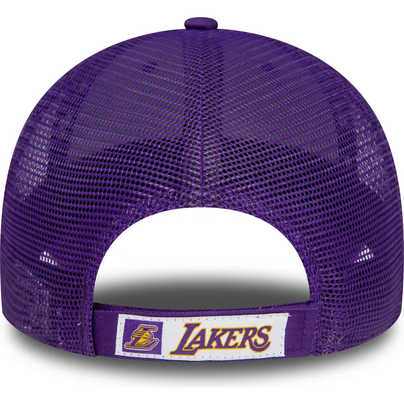 lippikset-kaareva-rekka-violetti-saadettava-nauha-9forty-home-field-los-angeles-lakers-nba-new-era