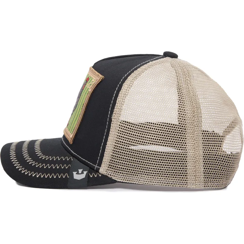 lippikset-kaareva-rekka-musta-snapback-ye-olde-cock-the-farm-retro-classic-the-farm-goorin-bros