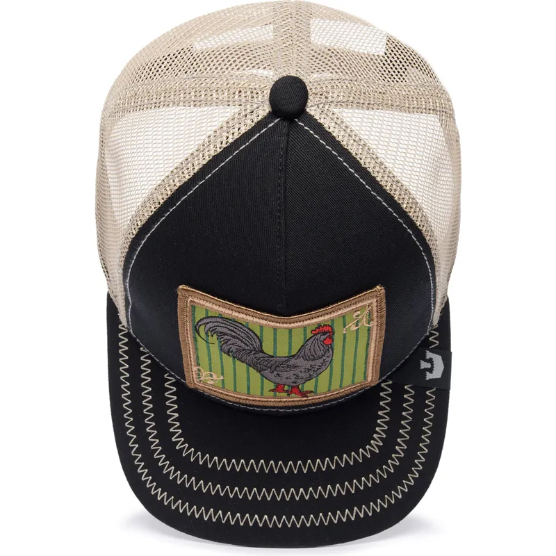 lippikset-kaareva-rekka-musta-snapback-ye-olde-cock-the-farm-retro-classic-the-farm-goorin-bros