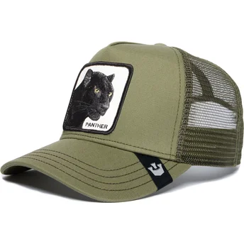 lippikset-kaareva-rekka-vihrea-snapback-the-panther-the-farm-goorin-bros