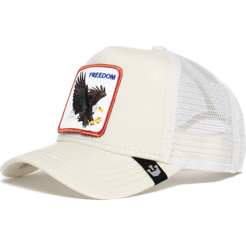 lippikset-kaareva-rekka-valkoinen-snapback-the-freedom-eagle-the-farm-goorin-bros lippikset-kaareva-rekka-valkoinen-snapback-the-freedom-eagle-the-farm-goorin-bros