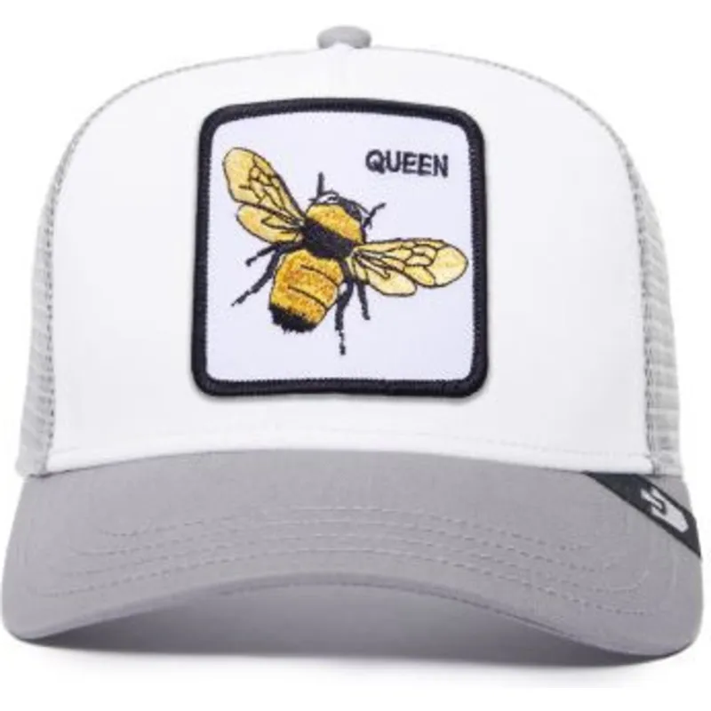 lippikset-kaareva-rekka-harmaa-snapback-queen-bee-the-farm-goorin-bros