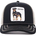 lippikset-kaareva-rekka-musta-snapback-bad-boy-the-baddest-boy-the-farm-goorin-bros