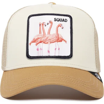 lippikset-kaareva-rekka-beige-snapback-squad-the-farm-premium-the-farm-goorin-bros