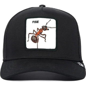 Cap kaareva black snapback The Farm de Goorin Bros.