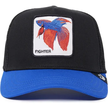 Cap kaareva black snapback pez luchador Siam Fighter The Farm Premium The Farm de Goorin Bros.