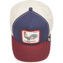 lippikset-kaareva-monivarinen-snapback-cock-all-american-rooster-100-the-farm-all-over-canvas-the-farm-goorin-bros