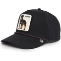 lippikset-kaareva-musta-snapback-alpha-dog-100-the-farm-all-over-canvas-the-farm-goorin-bros