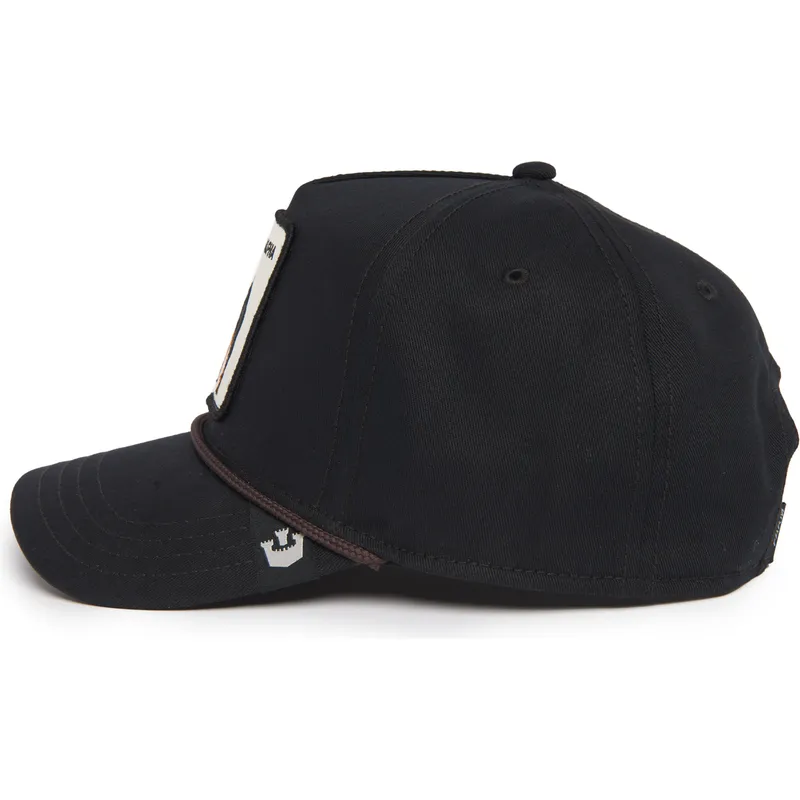 lippikset-kaareva-musta-snapback-alpha-dog-100-the-farm-all-over-canvas-the-farm-goorin-bros