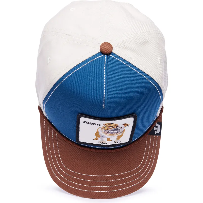 lippikset-kaareva-monivarinen-snapback-tough-bully-100-the-farm-all-over-canvas-the-farm-goorin-bros