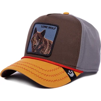 lippikset-kaareva-monivarinen-snapback-lone-wolf-100-the-farm-all-over-canvas-the-farm-goorin-bros