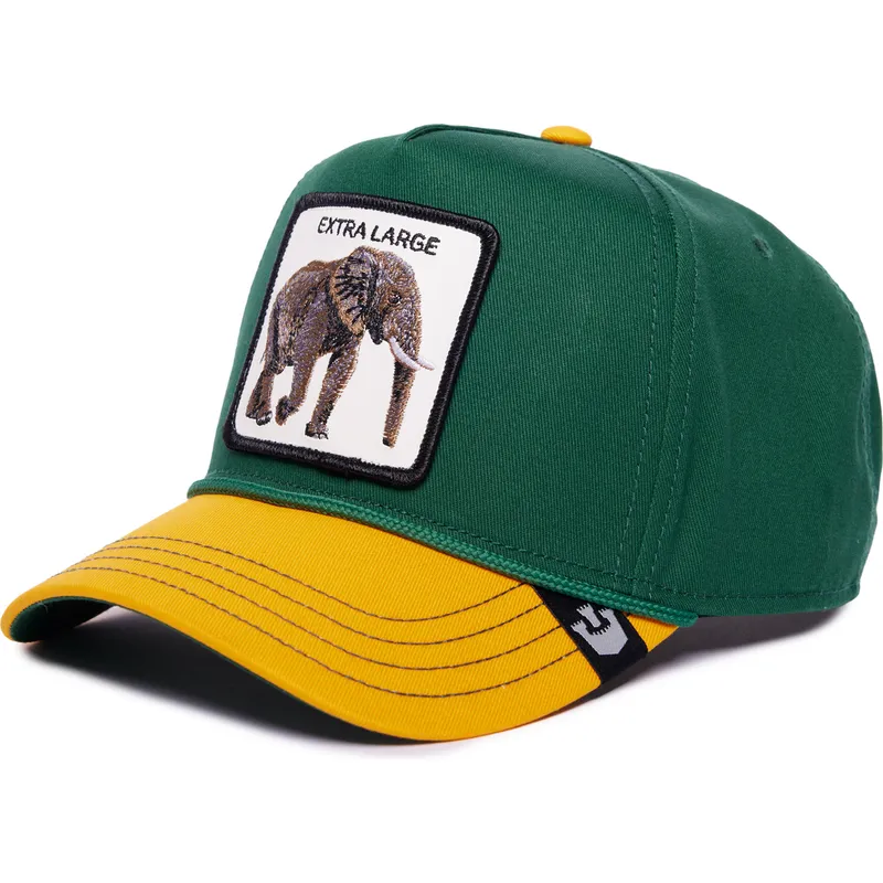 lippikset-kaareva-vihrea-snapback-extra-large-100-the-farm-all-over-canvas-the-farm-goorin-bros