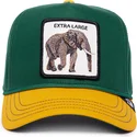 lippikset-kaareva-vihrea-snapback-extra-large-100-the-farm-all-over-canvas-the-farm-goorin-bros