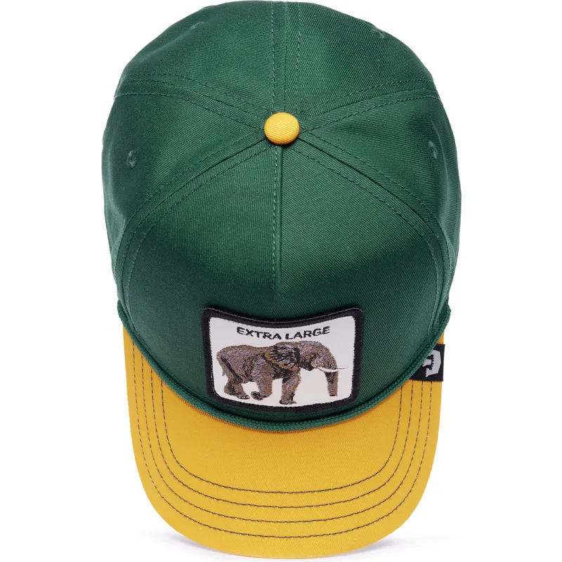 lippikset-kaareva-vihrea-snapback-extra-large-100-the-farm-all-over-canvas-the-farm-goorin-bros