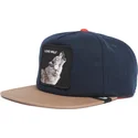 lippikset-littea-laivastonsininen-snapback-marron-lone-wolf-one-pack-the-farm-flats-the-farm-goorin-bros