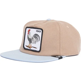 Lippikset litteä ruskea snapback The Farm de Goorin Bros.