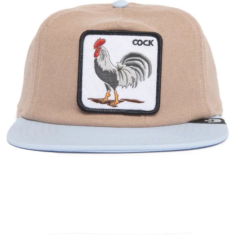 lippikset-littea-ruskea-snapback-cock-free-range-the-farm-flats-the-farm-goorin-bros
