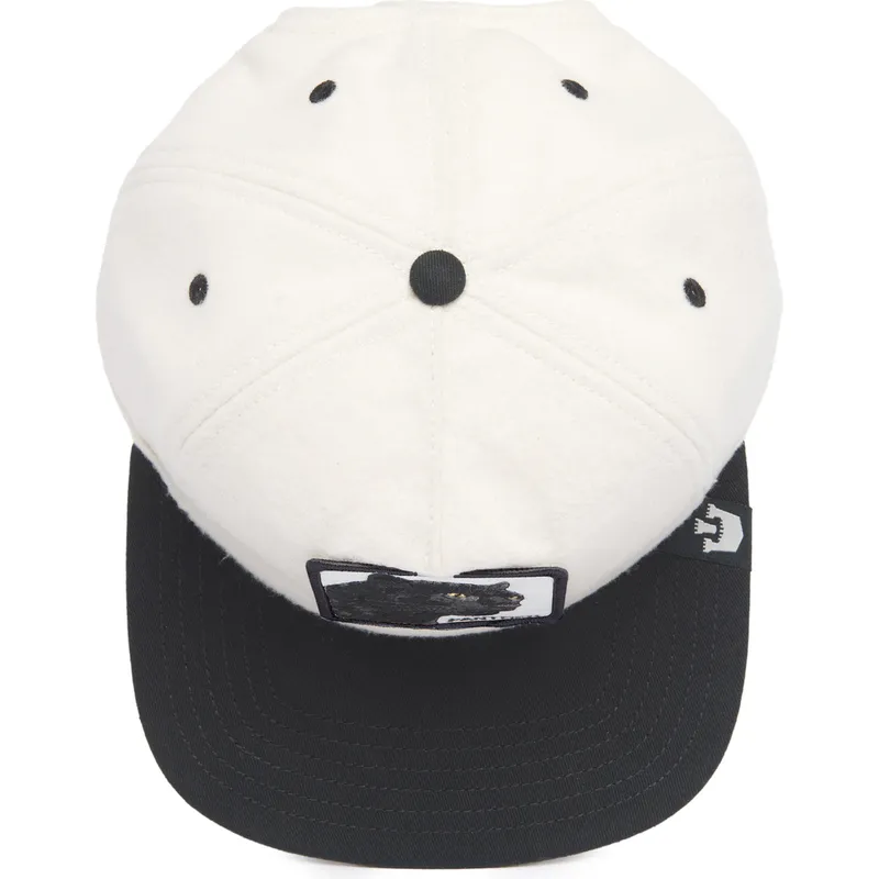 lippikset-littea-valkoinen-snapback-black-panther-stealth-explorer-the-farm-flats-the-farm-goorin-bros