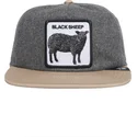 lippikset-littea-harmaa-snapback-black-sheep-flock-mountain-the-farm-flats-the-farm-goorin-bros