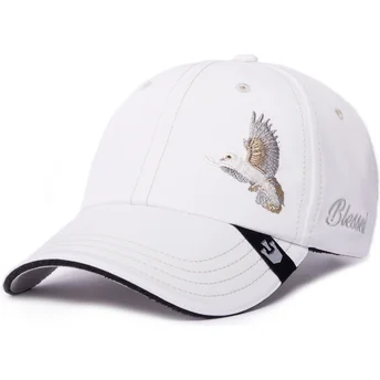 Cap kaareva white adjustable strap The Farm de Goorin Bros.