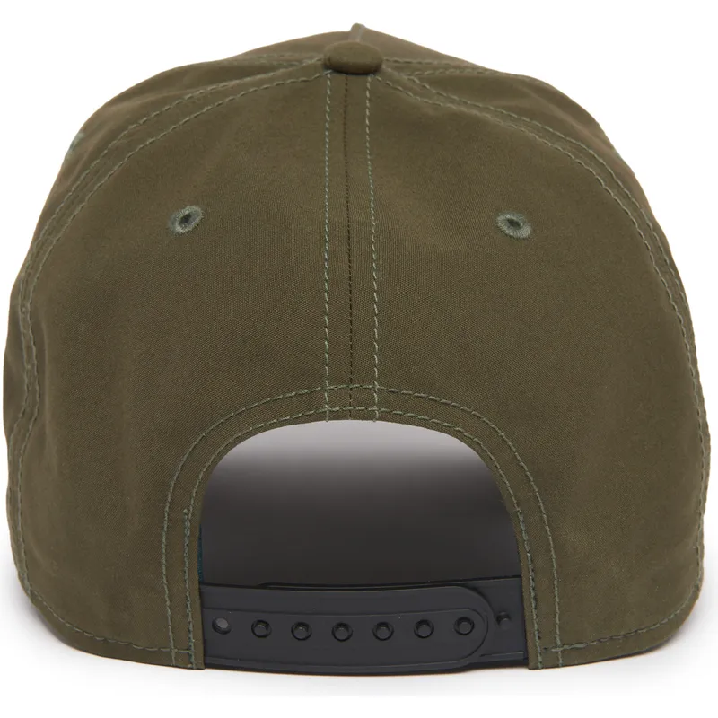 lippikset-kaareva-vihrea-snapback-the-farm-nude-the-farm-goorin-bros