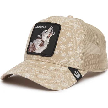 Cap kaareva beige snapback The Farm de Goorin Bros.