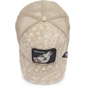 lippikset-kaareva-rekka-beige-snapback-lone-wolf-sign-o-the-times-the-farm-paisley-the-farm-goorin-bros