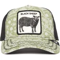 lippikset-kaareva-rekka-vihrea-snapback-black-sheep-parade-the-farm-paisley-the-farm-goorin-bros
