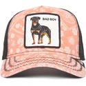 lippikset-kaareva-rekka-vaaleanpunainen-snapback-bad-boy-lovesexy-the-farm-paisley-the-farm-goorin-bros