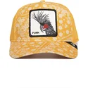 lippikset-kaareva-rekka-keltainen-snapback-punk-spray-paint-arch-the-farm-paisley-the-farm-goorin-bros