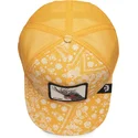 lippikset-kaareva-rekka-keltainen-snapback-punk-spray-paint-arch-the-farm-paisley-the-farm-goorin-bros